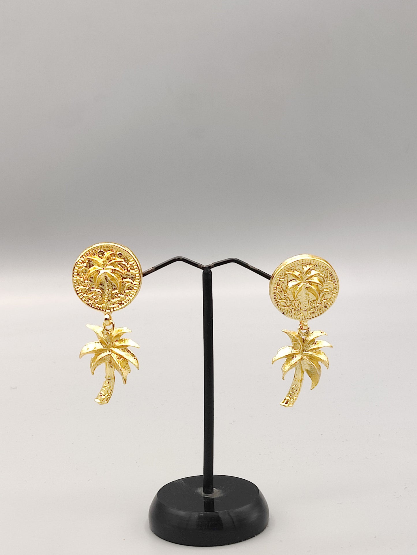 Golden Sunburst Earrings