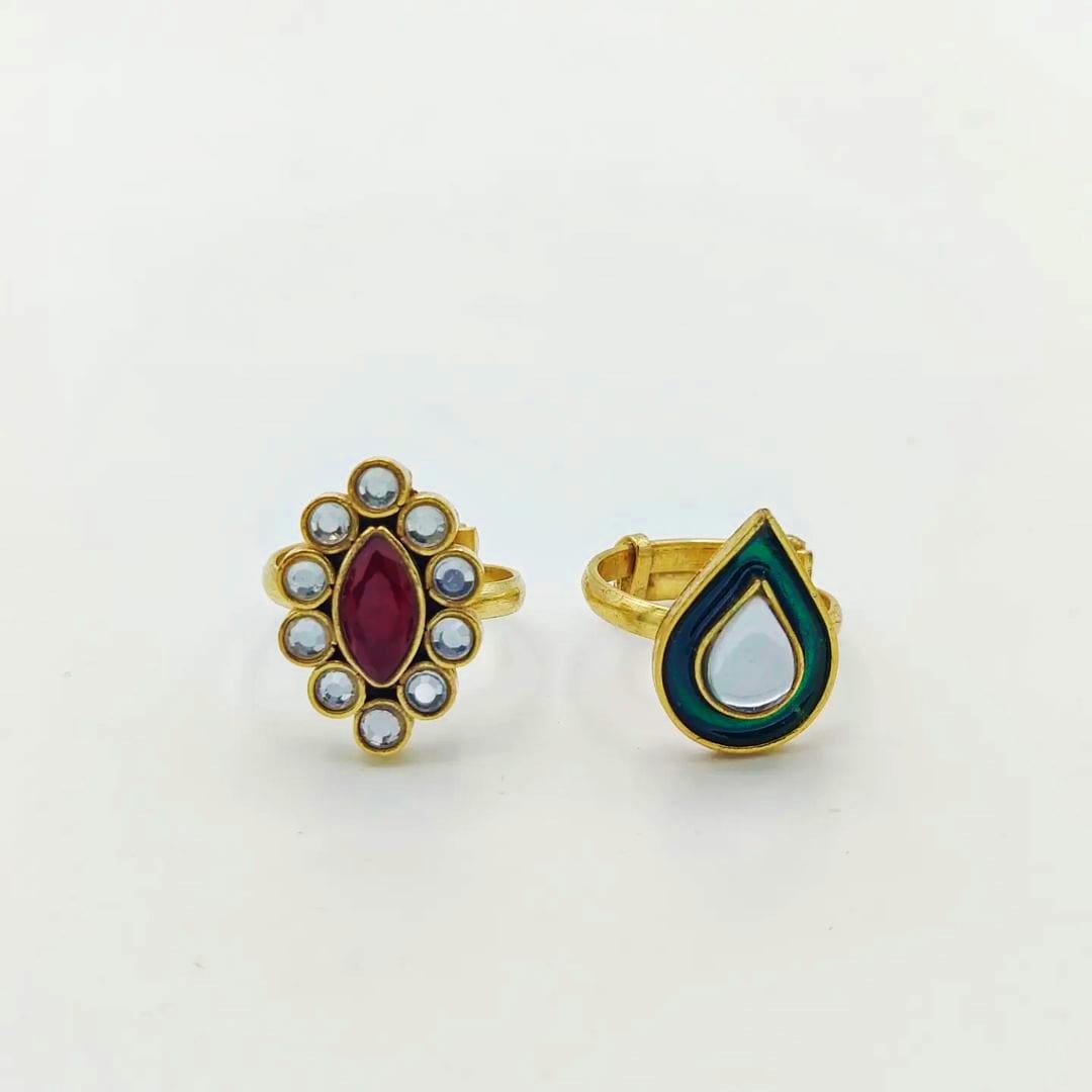 Emerald Drop Ring