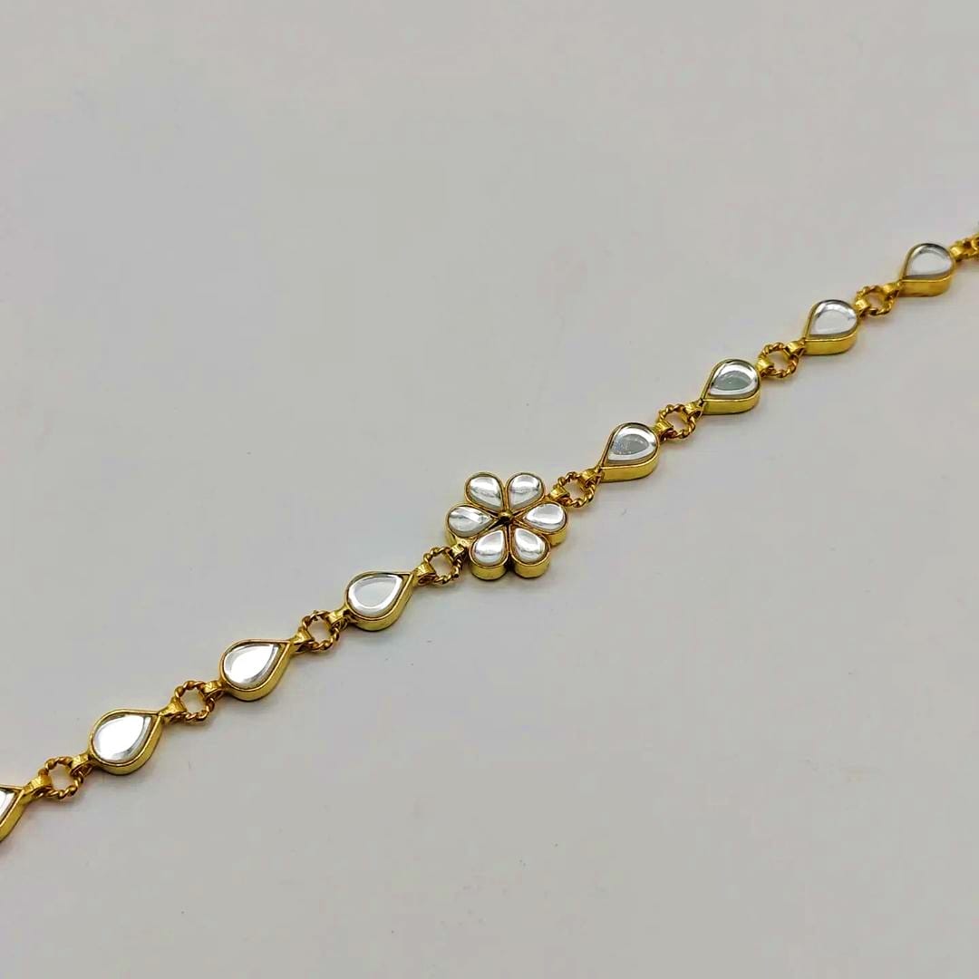 Gem Flower Bracelet