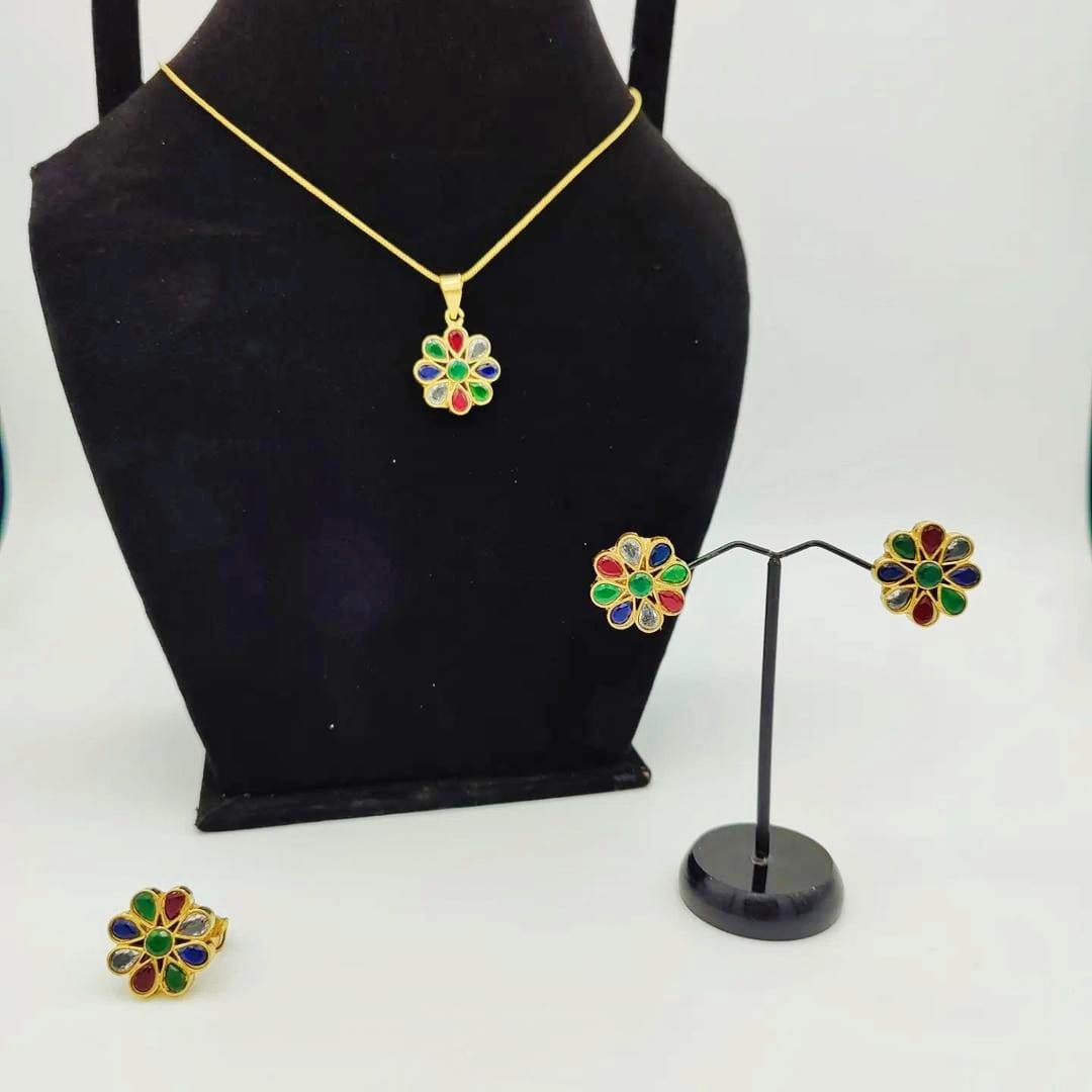 Rainbow Jewel Earrings