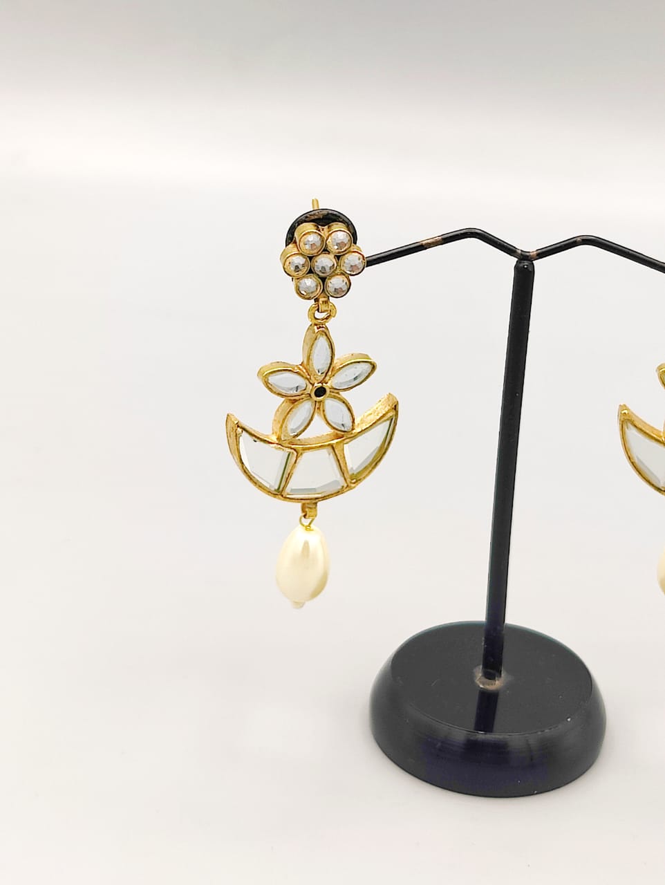Nawabi Kundan Earrings