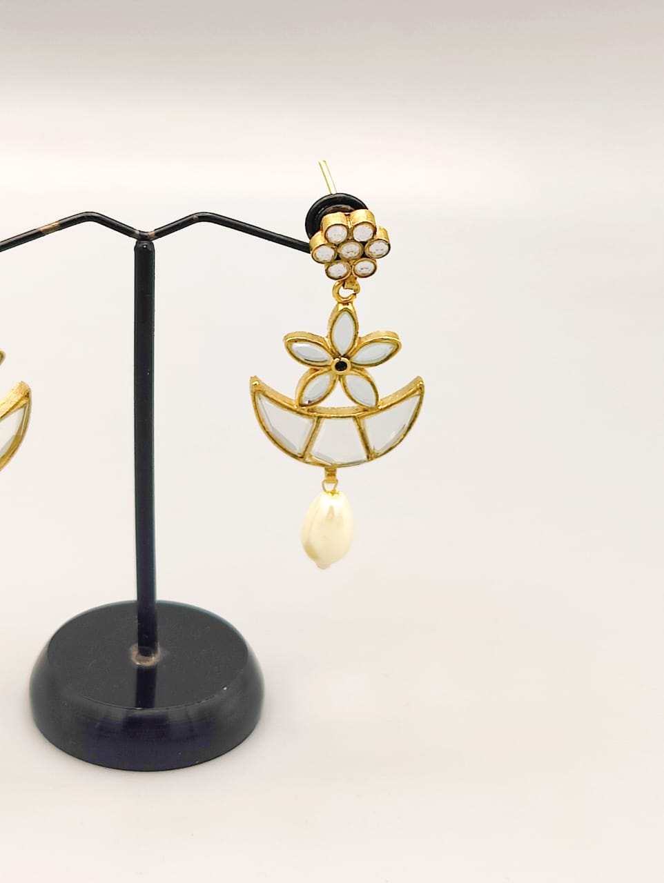 Nawabi Kundan Earrings