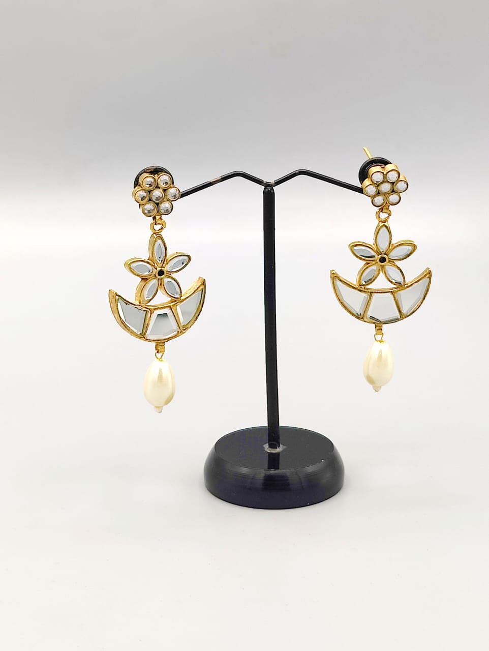 Nawabi Kundan Earrings