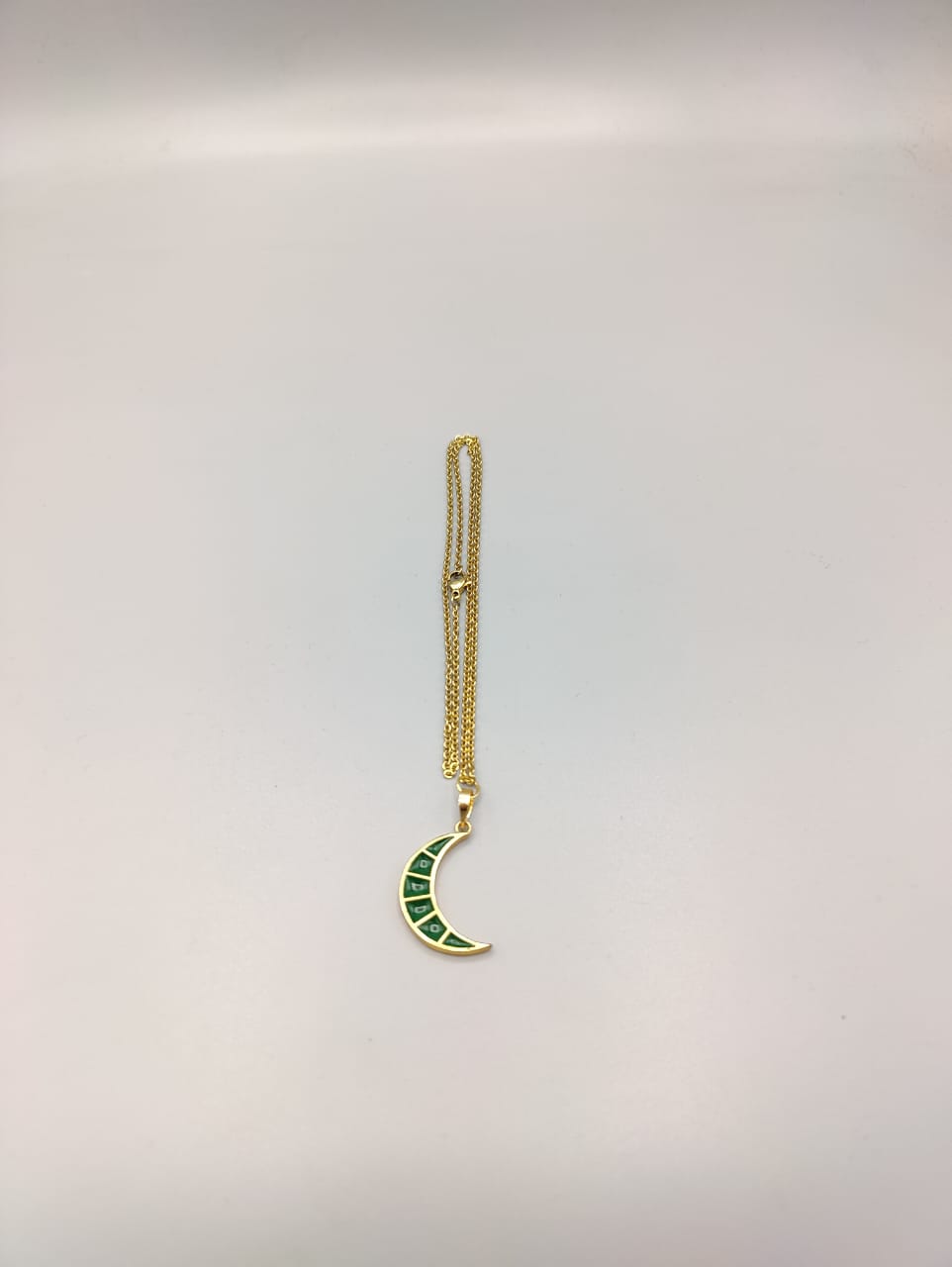 Chaand Pendant (Emerald)