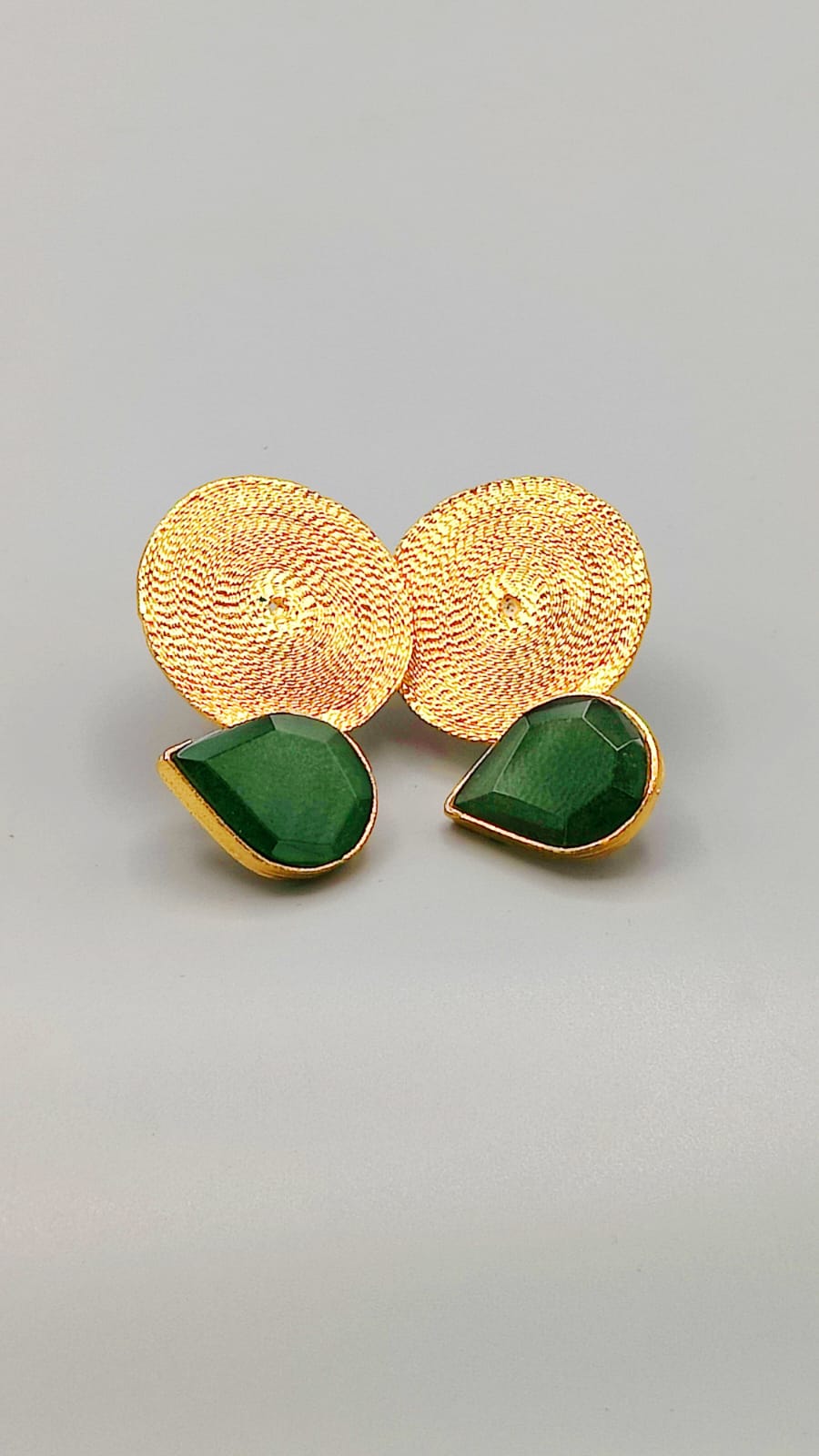 Emerald Elegance Earrings