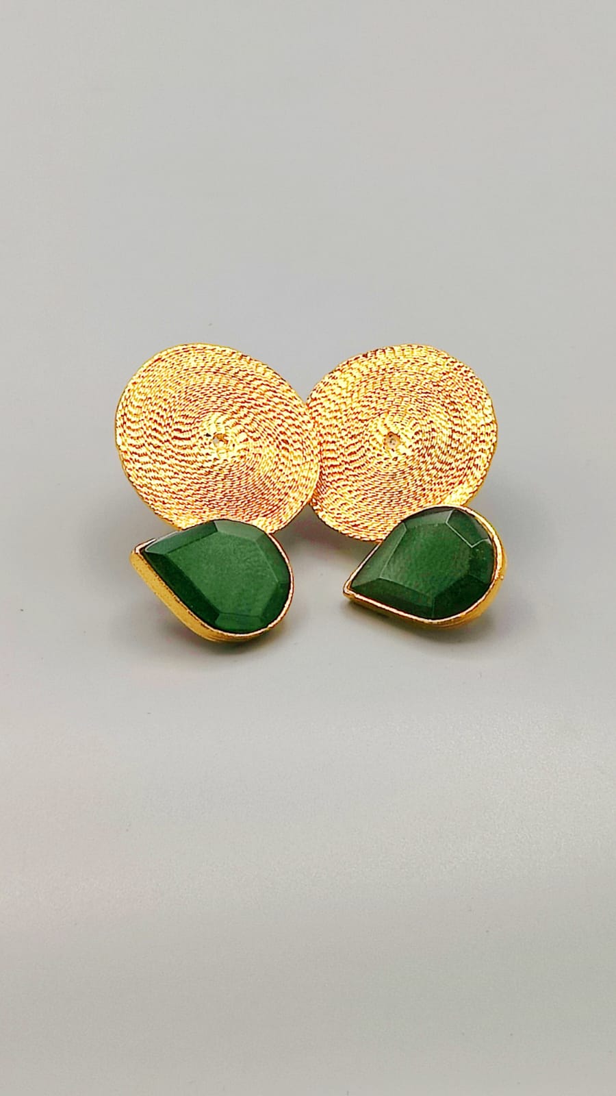 Emerald Elegance Earrings