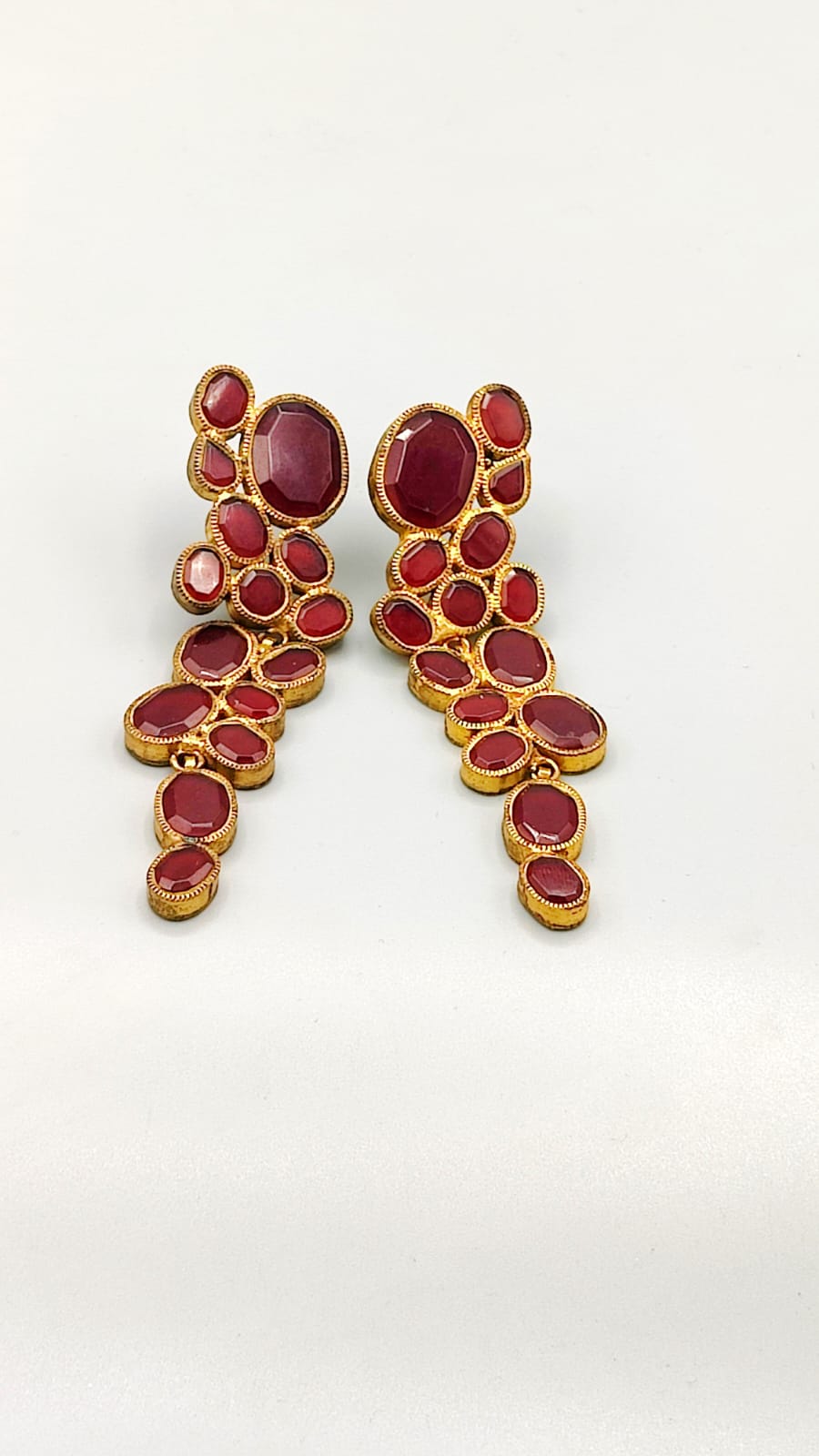 Ruby Radiance Earrings