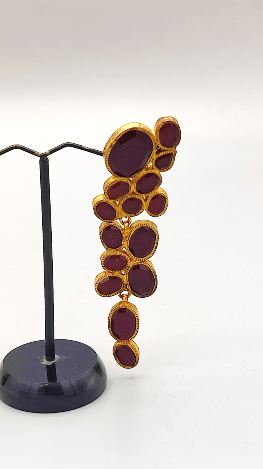 Ruby Radiance Earrings
