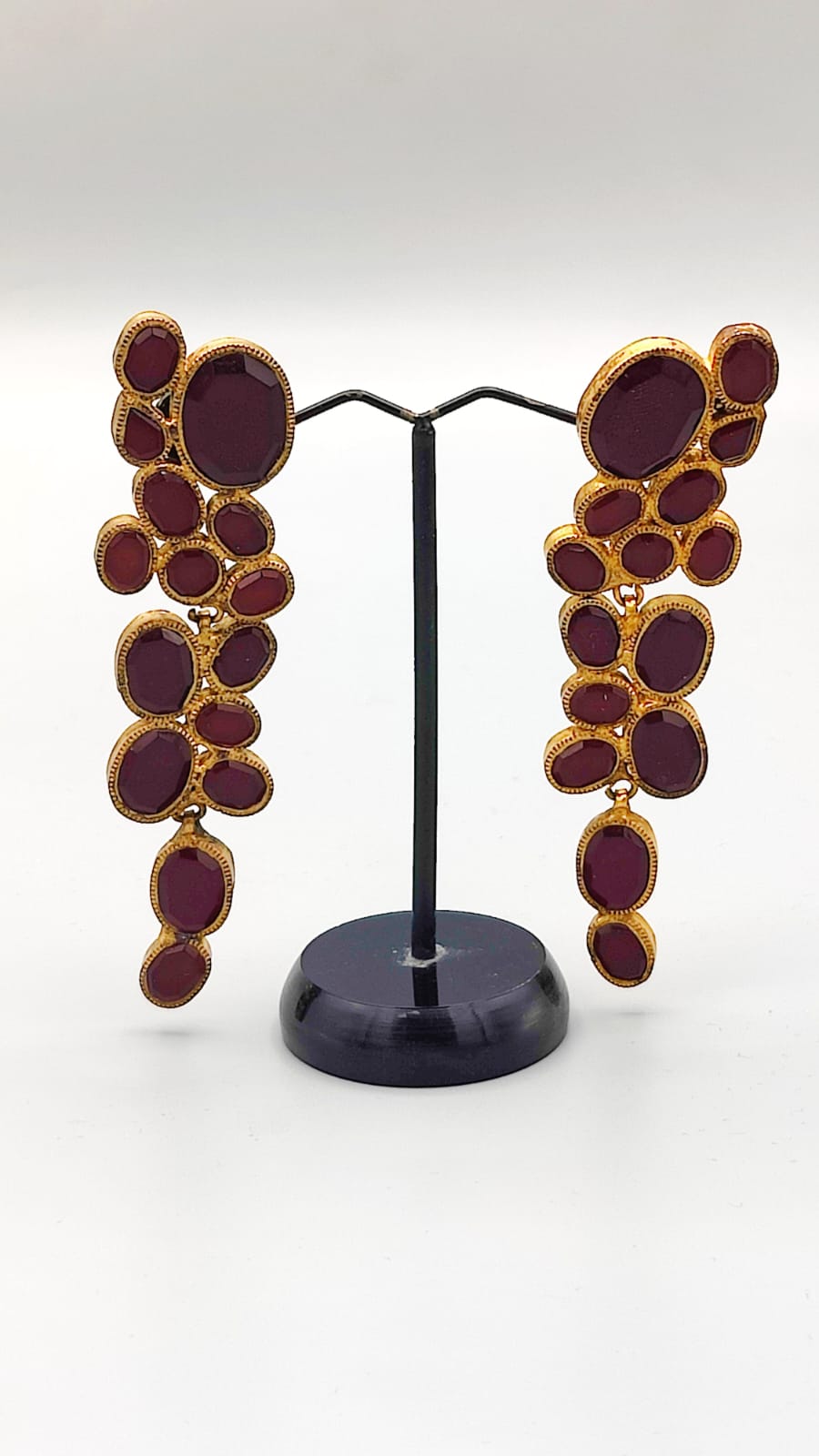 Ruby Radiance Earrings