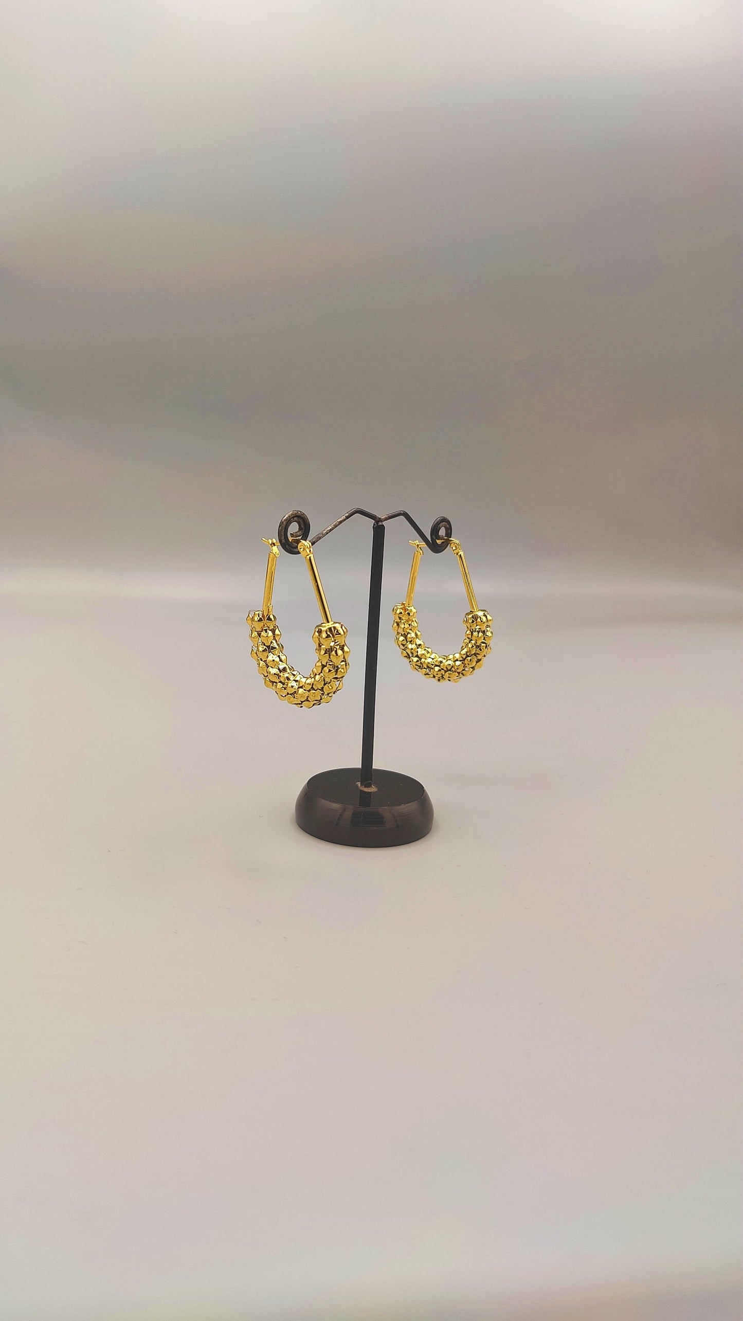 Golden Luxe Hoop Earrings