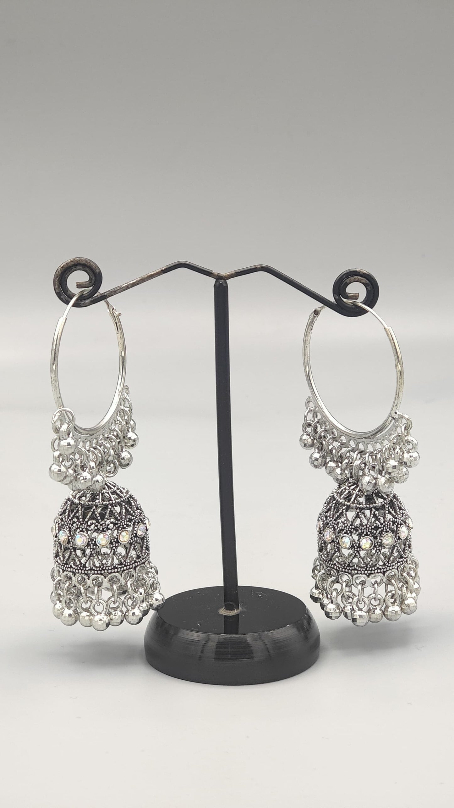 Sparkling Chand Jhumkas