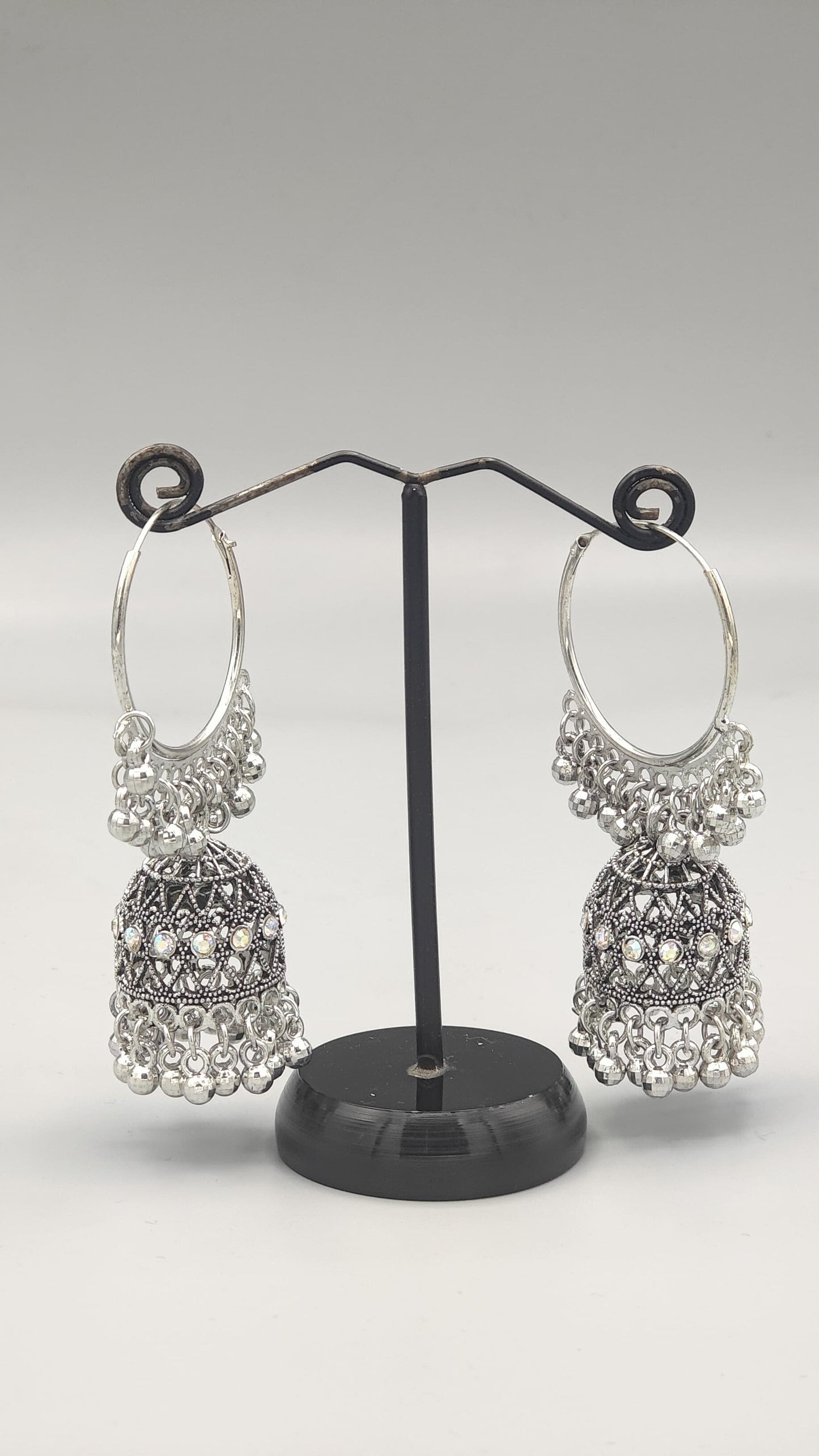 Sparkling Chand Jhumkas