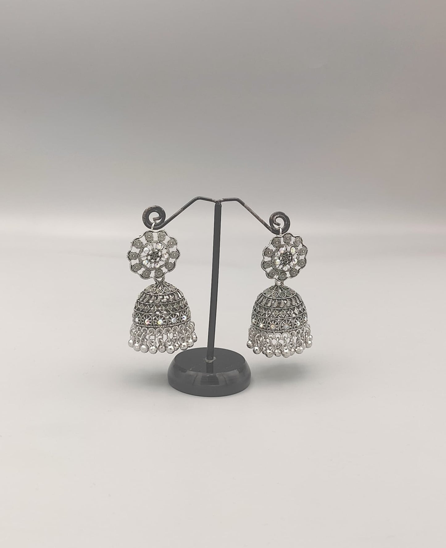 Radiant Blossom Jhumkas