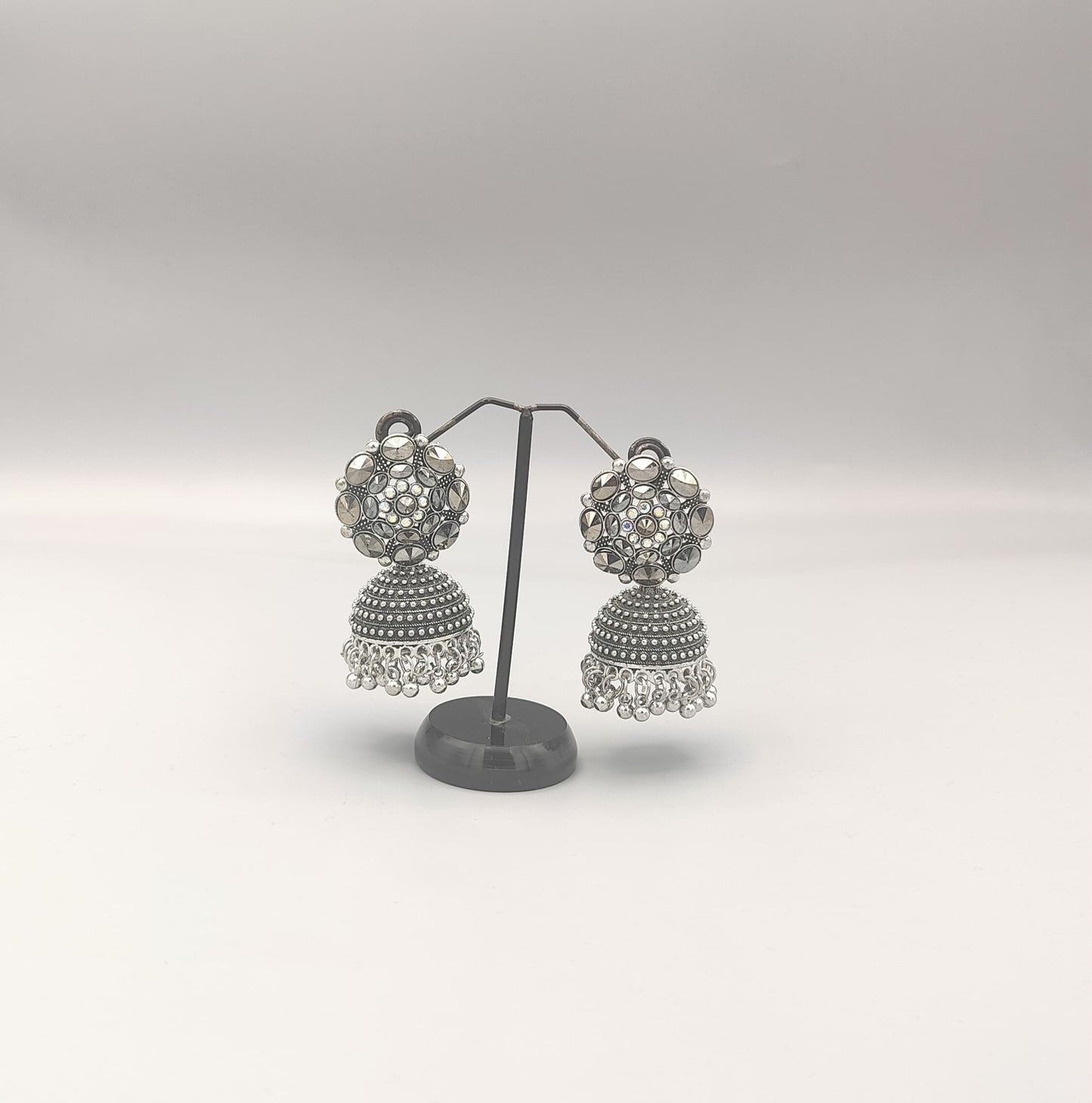 Mirror Majesty Jhumkas