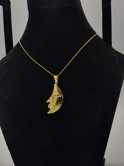 Golden Crescent Elegance
