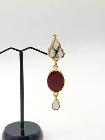 Whimsical Gems (Maroon)