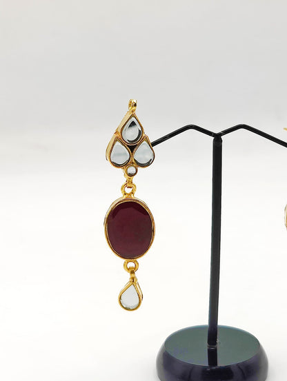 Whimsical Gems (Maroon)