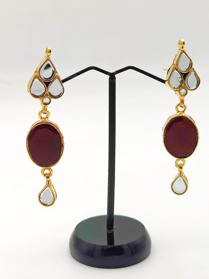Whimsical Gems (Maroon)