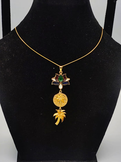 Golden Garden Pendant
