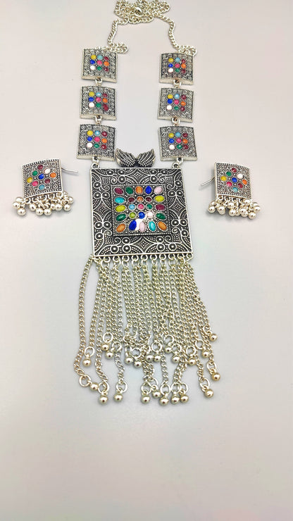 Noor-e-Sitaara – Ethnic Pendant Set