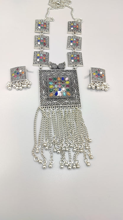 Noor-e-Sitaara – Ethnic Pendant Set