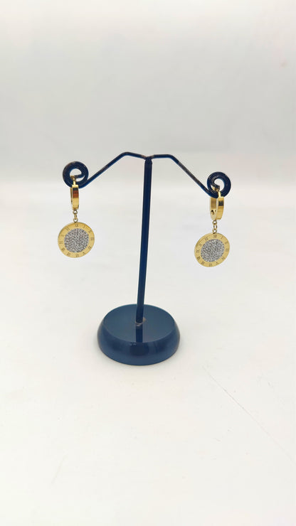 Golden Aura Earrings
